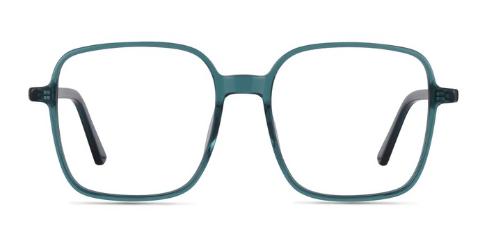 Sixto Teal Acétate Montures de lunettes de vue d'EyeBuyDirect