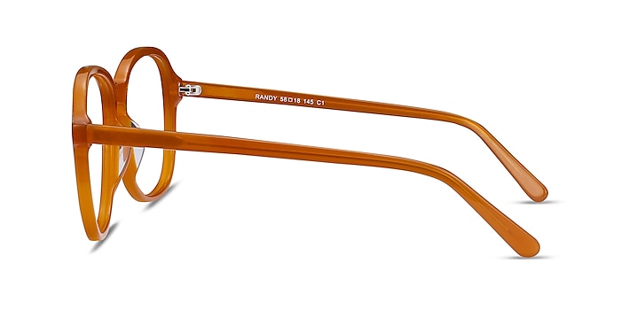 Randy Mellow Yellow Acetate Eyeglass Frames from EyeBuyDirect