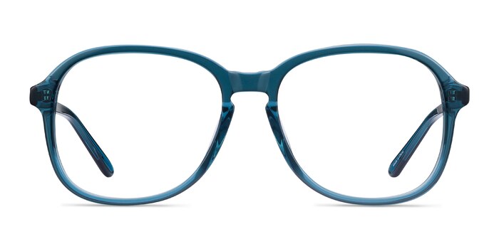 Randy Square Teal Full Rim Eyeglasses | Eyebuydirect