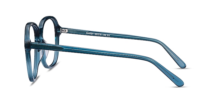 Randy Teal Acetate Eyeglass Frames from EyeBuyDirect