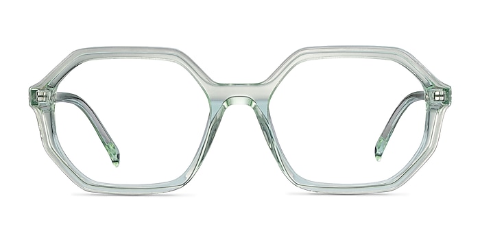 Dream Clear Green Acétate Montures de lunettes de vue d'EyeBuyDirect