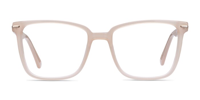 Canvas Beige Acétate Montures de lunettes de vue d'EyeBuyDirect