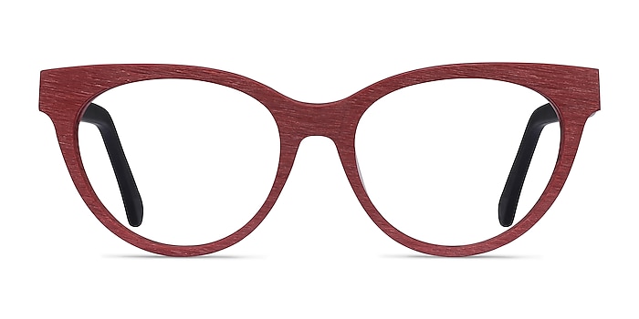 Paula Berry Red Acetate Eyeglass Frames from EyeBuyDirect