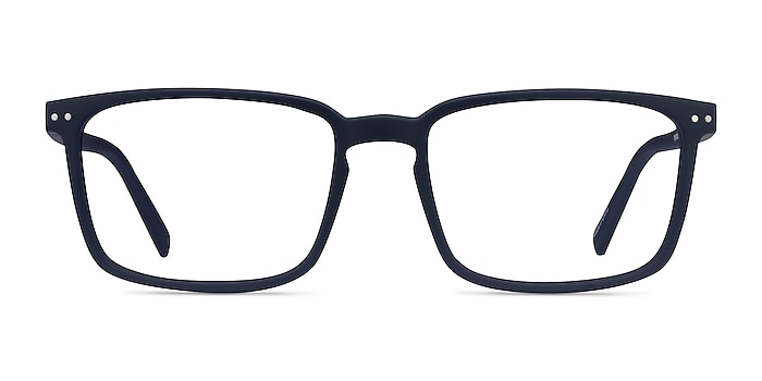 Moringa Abyssal Blue Eco-friendly Eyeglass Frames from EyeBuyDirect