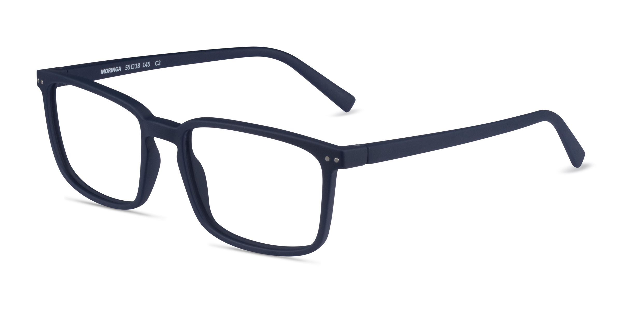 Moringa Rectangle Abyssal Blue Full Rim Eyeglasses | Eyebuydirect Canada