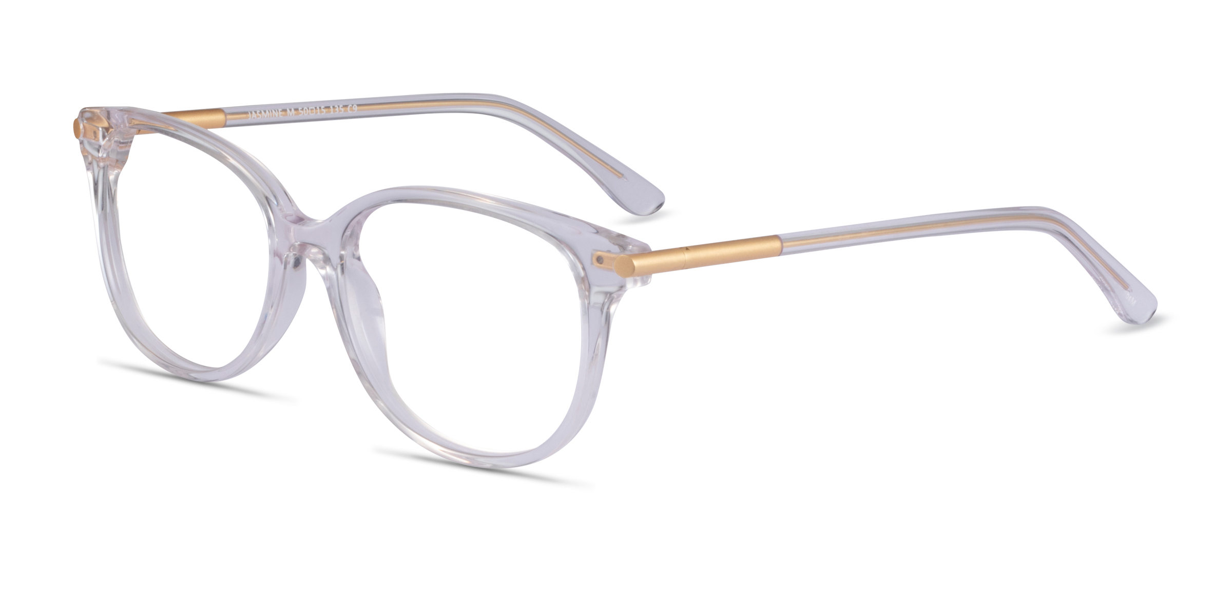 Jasmine Cat Eye Clear Glasses for Women | Eyebuydirect Canada