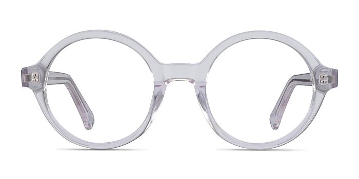 Groove Clear Acetate Eyeglass Frames from EyeBuyDirect