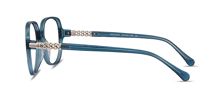 Precious Teal Acetate Eyeglass Frames from EyeBuyDirect