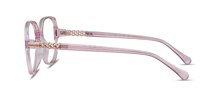Precious Clear Pink Acetate Eyeglass Frames from EyeBuyDirect