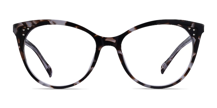 Bijou Tortoise Acetate Eyeglass Frames from EyeBuyDirect