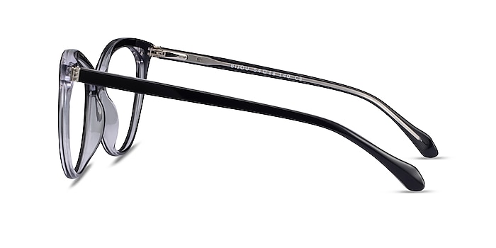 Bijou Noir Acétate Montures de lunettes de vue d'EyeBuyDirect