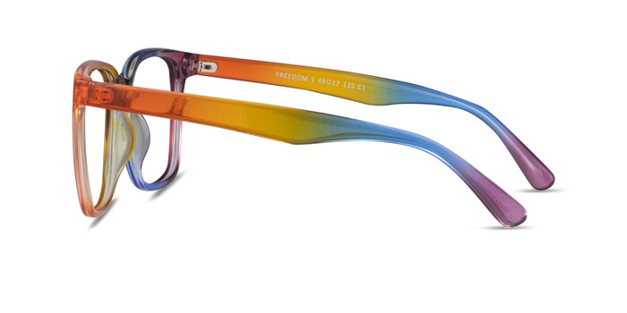 Freedom Rainbow Plastic Eyeglass Frames from EyeBuyDirect