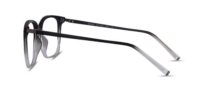 House Gradient Black Plastique Montures de lunettes de vue d'EyeBuyDirect