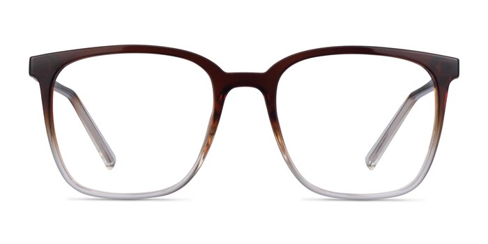 House Gradient Brown Plastique Montures de lunettes de vue d'EyeBuyDirect