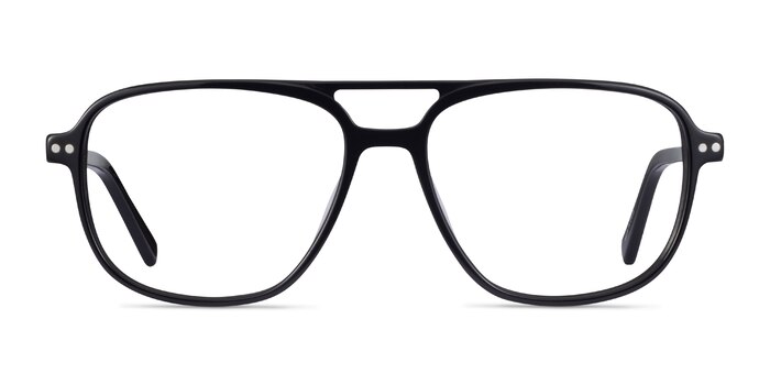 Spirit Noir Acétate Montures de lunettes de vue d'EyeBuyDirect