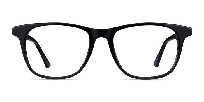 Easy Noir Acétate Montures de lunettes de vue d'EyeBuyDirect