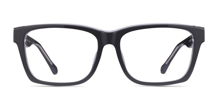 Shuffle Gris Acétate Montures de lunettes de vue d'EyeBuyDirect