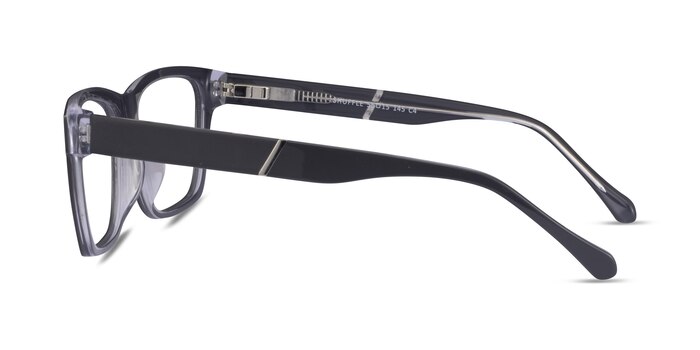 Shuffle Gray Acetate Eyeglass Frames from EyeBuyDirect