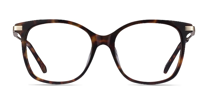 Celestial Tortoise  Gold Acetate Eyeglass Frames from EyeBuyDirect