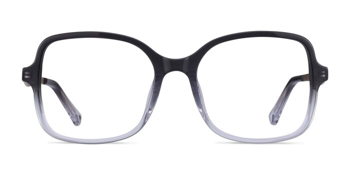 Clematis Black Clear Acétate Montures de lunettes de vue d'EyeBuyDirect