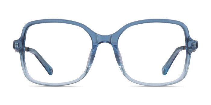 Clematis Clear Blue Acétate Montures de lunettes de vue d'EyeBuyDirect