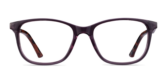 Paint Purple Tortoise Plastique Montures de lunettes de vue d'EyeBuyDirect