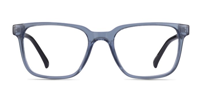 Boat Clear Blue Plastique Montures de lunettes de vue d'EyeBuyDirect
