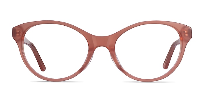 Dilly Pink Acetate Eyeglass Frames from EyeBuyDirect