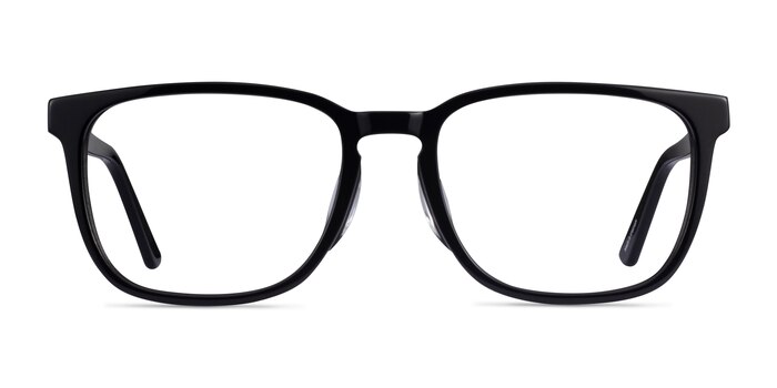 Radio Noir Acétate Montures de lunettes de vue d'EyeBuyDirect