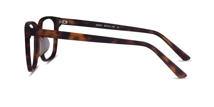 Radio Matte Tortoise Acétate Montures de lunettes de vue d'EyeBuyDirect