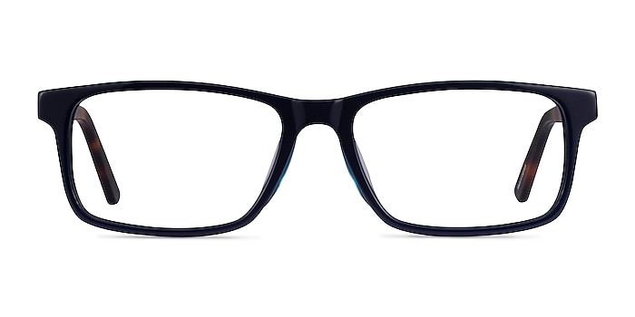 Osmotic Dark Blue Tortoise Acetate Eyeglass Frames from EyeBuyDirect