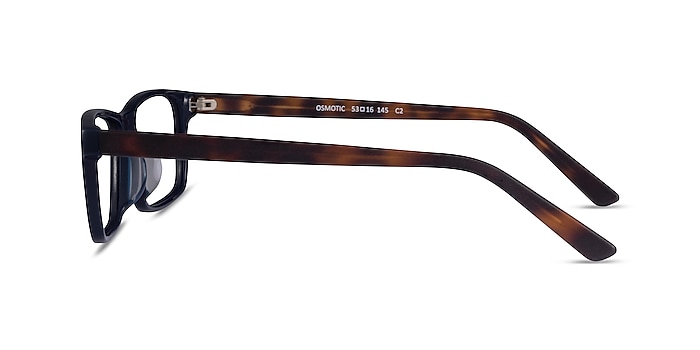 Osmotic Dark Blue Tortoise Acetate Eyeglass Frames from EyeBuyDirect