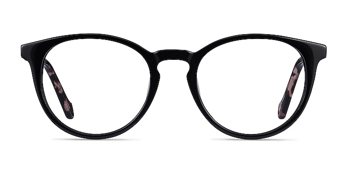 Amaze Black Tortoise Acetate Eyeglass Frames from EyeBuyDirect