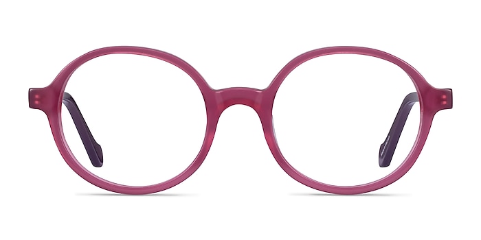 Confetti Pink Purple Acetate Eyeglass Frames from EyeBuyDirect