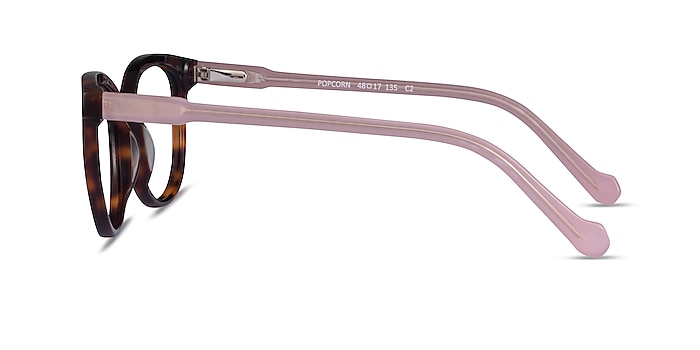 Popcorn Tortoise Pink Acetate Eyeglass Frames from EyeBuyDirect