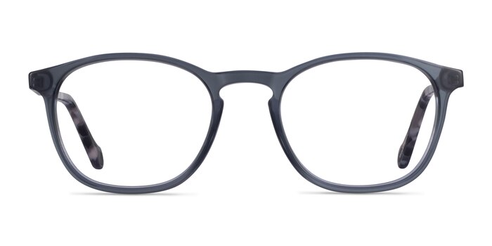 Skate Clear Gray Tortoise Acétate Montures de lunettes de vue d'EyeBuyDirect