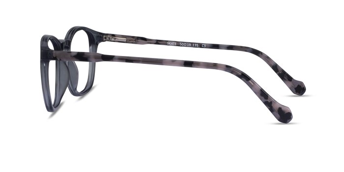 Skate Clear Gray Tortoise Acétate Montures de lunettes de vue d'EyeBuyDirect