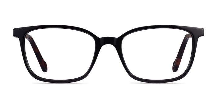 Travel Black Tortoise Acetate Eyeglass Frames from EyeBuyDirect