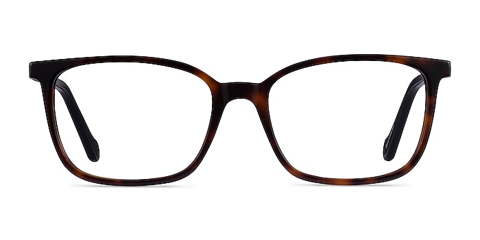 Travel Tortoise Black Acetate Eyeglass Frames from EyeBuyDirect