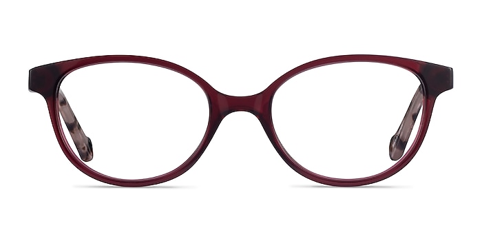 Grenadine Mulberry Tortoise Acetate Eyeglass Frames from EyeBuyDirect
