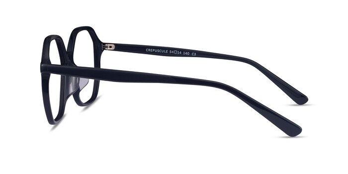 Crepuscule Navy Acetate Eyeglass Frames from EyeBuyDirect