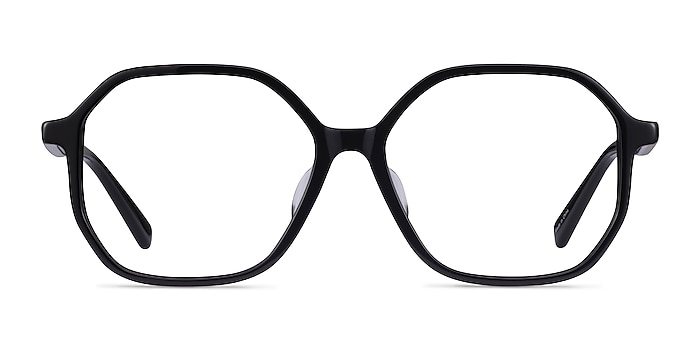 Crepuscule Black Acetate Eyeglass Frames from EyeBuyDirect