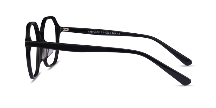 Crepuscule Geometric Black Full Rim Eyeglasses | Eyebuydirect