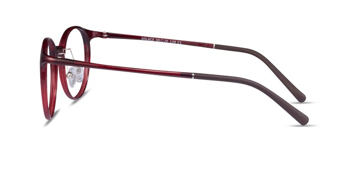 Solace Rouge Plastique Montures de lunettes de vue d'EyeBuyDirect