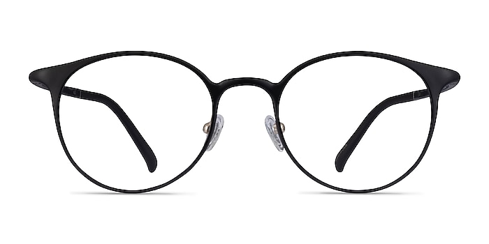 Solace Matte Black Plastic Eyeglass Frames from EyeBuyDirect
