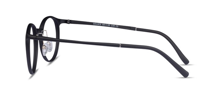 Solace Matte Black Plastique Montures de lunettes de vue d'EyeBuyDirect