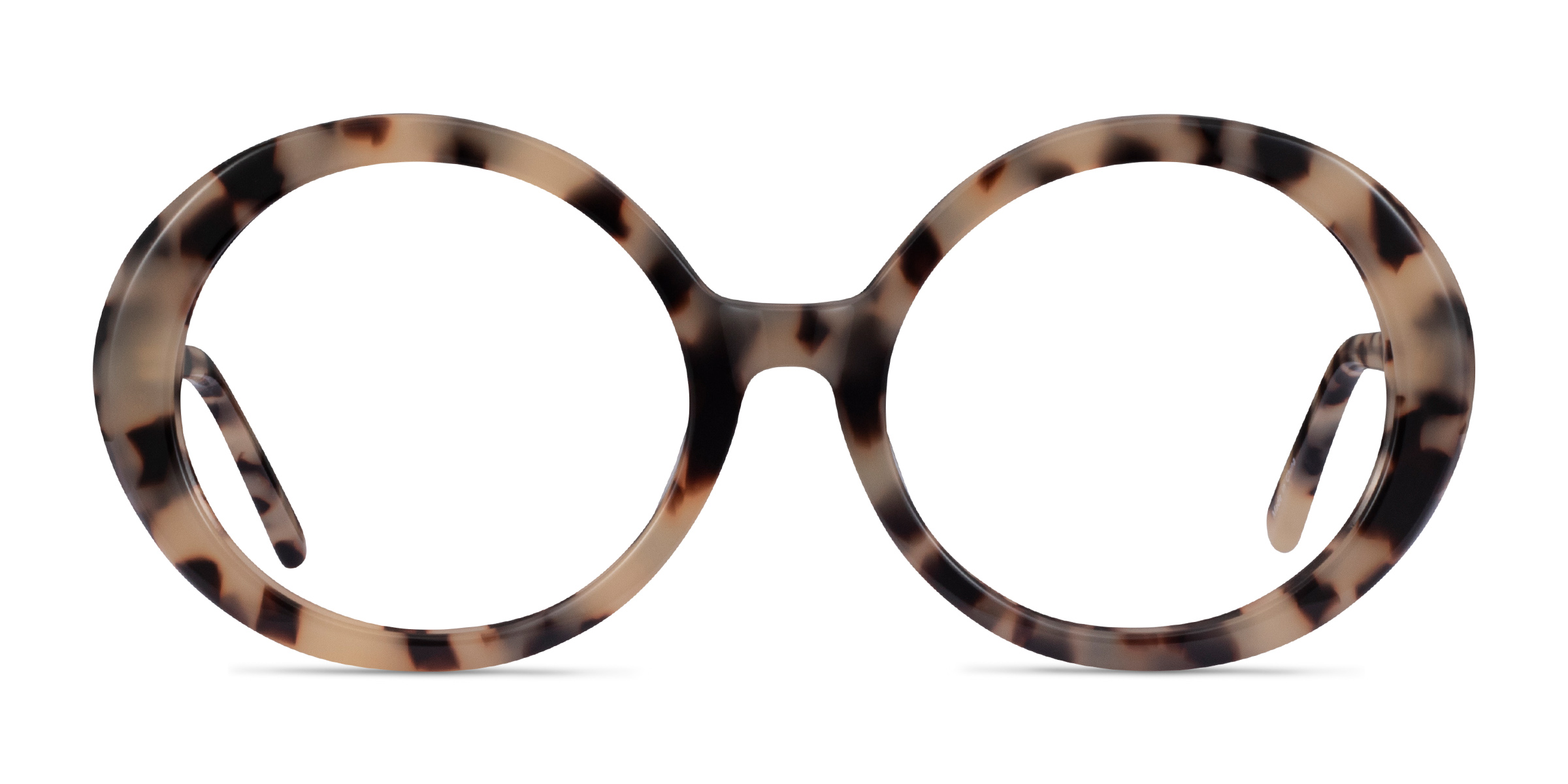 Voila Round Ivory Tortoise Glasses For Women Eyebuydirect