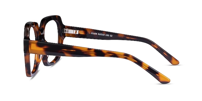 Ellen Tortoise Acetate Eyeglass Frames from EyeBuyDirect