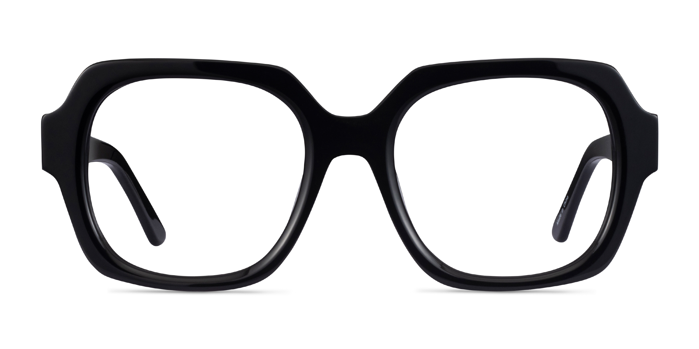 Ellen Geometric Black Glasses for Women | Eyebuydirect