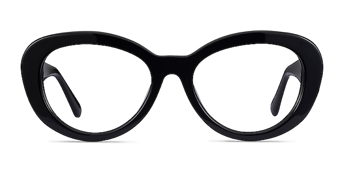 Dahlia Noir Acétate Montures de lunettes de vue d'EyeBuyDirect